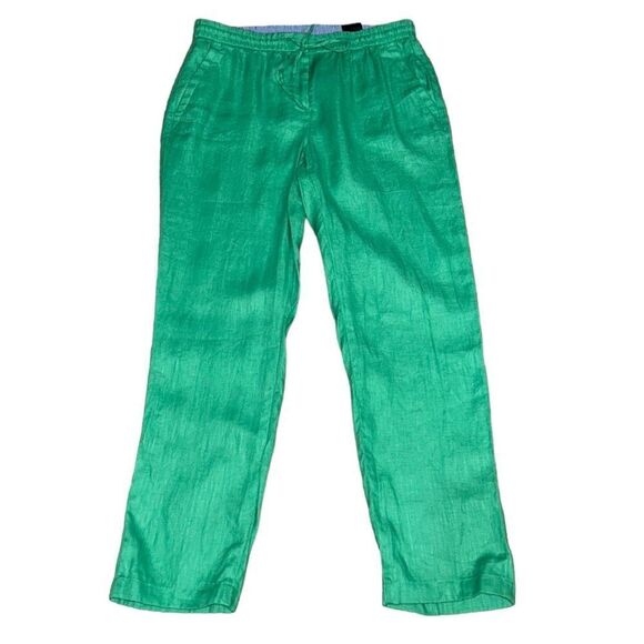 Tommy Hilfiger Vintage Green Linen Pants(Size Small) - Picture 2 of 7